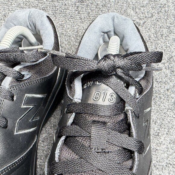 New Balance 813 Walking Shoes Womens Size 9.5 4E Black Leather Low Lace Athletic - Picture 4 of 14